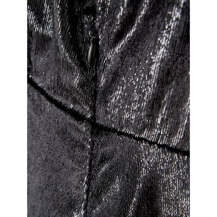 Lardini Black Polyester Cocktail Dress