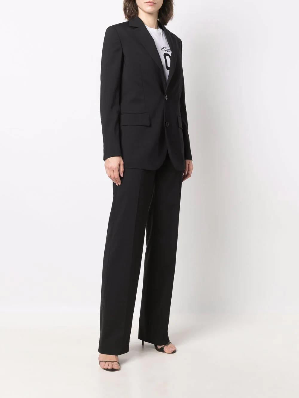 DSQUARED2 wide-leg two-piece suit-3