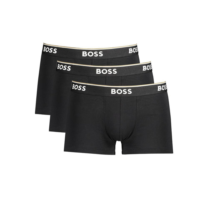 Black Cotton Underwear