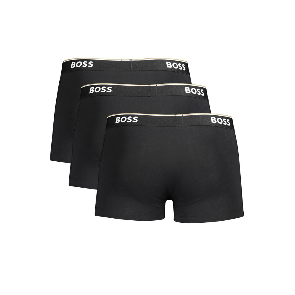 Black Cotton Underwear