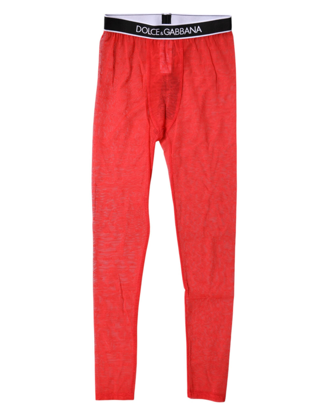 Red Logo Lace Lingerie Tight Pants Underwear