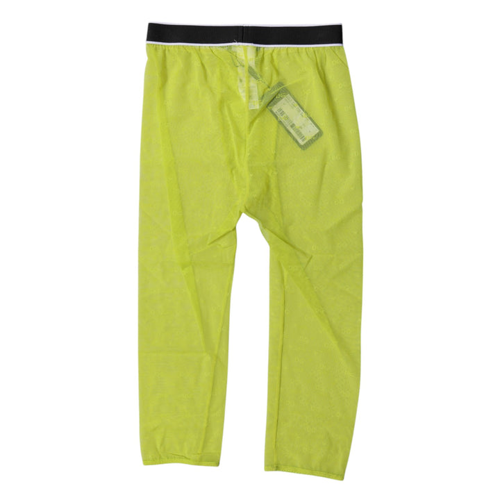 Green DG Logo Nylon Cropped Tights Underwear
