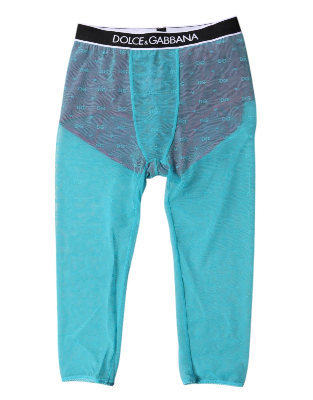 Blue Fuchsia Logo Lingerie Cropped Underwear