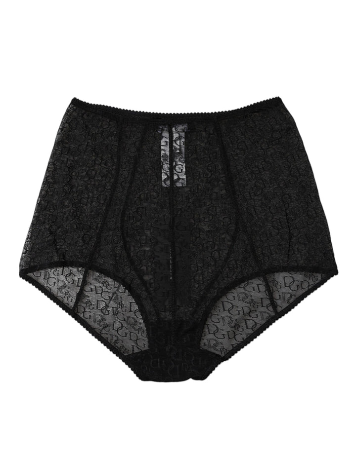 Black Logo Girdle High Waist Panty Underwear