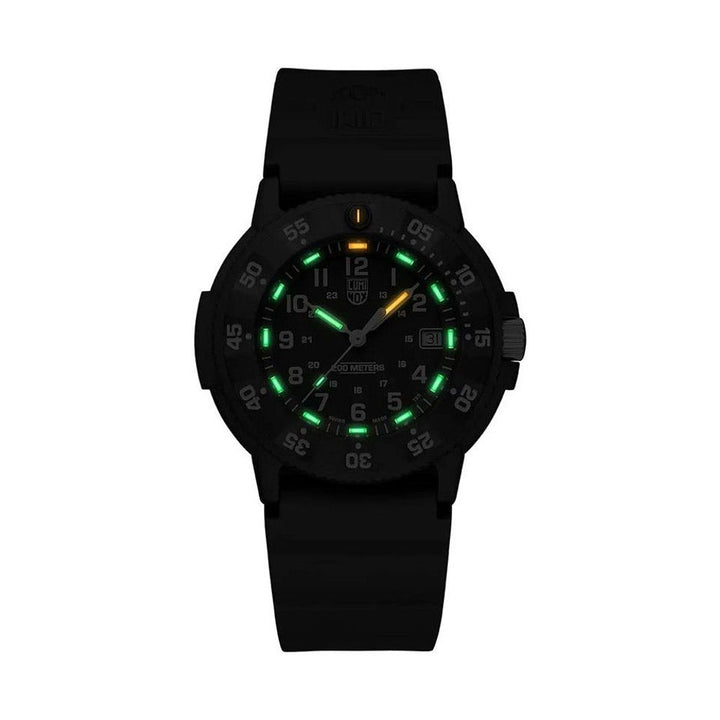 Black Rubber Watch