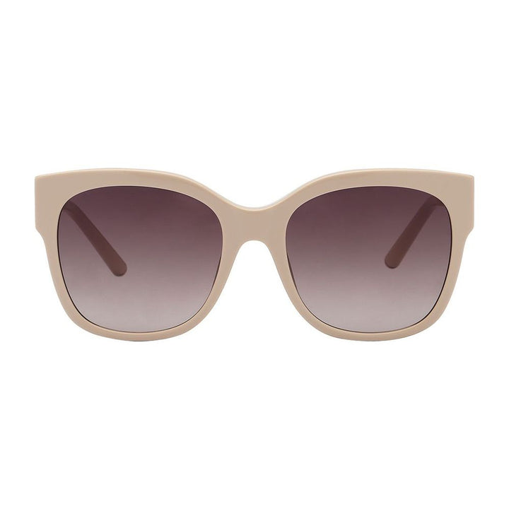 Beige Metal Sunglasses