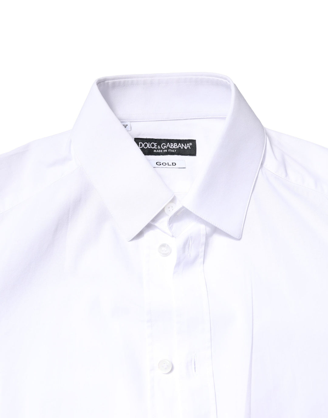 White GOLD Cotton Long Sleeves Dress Shirt