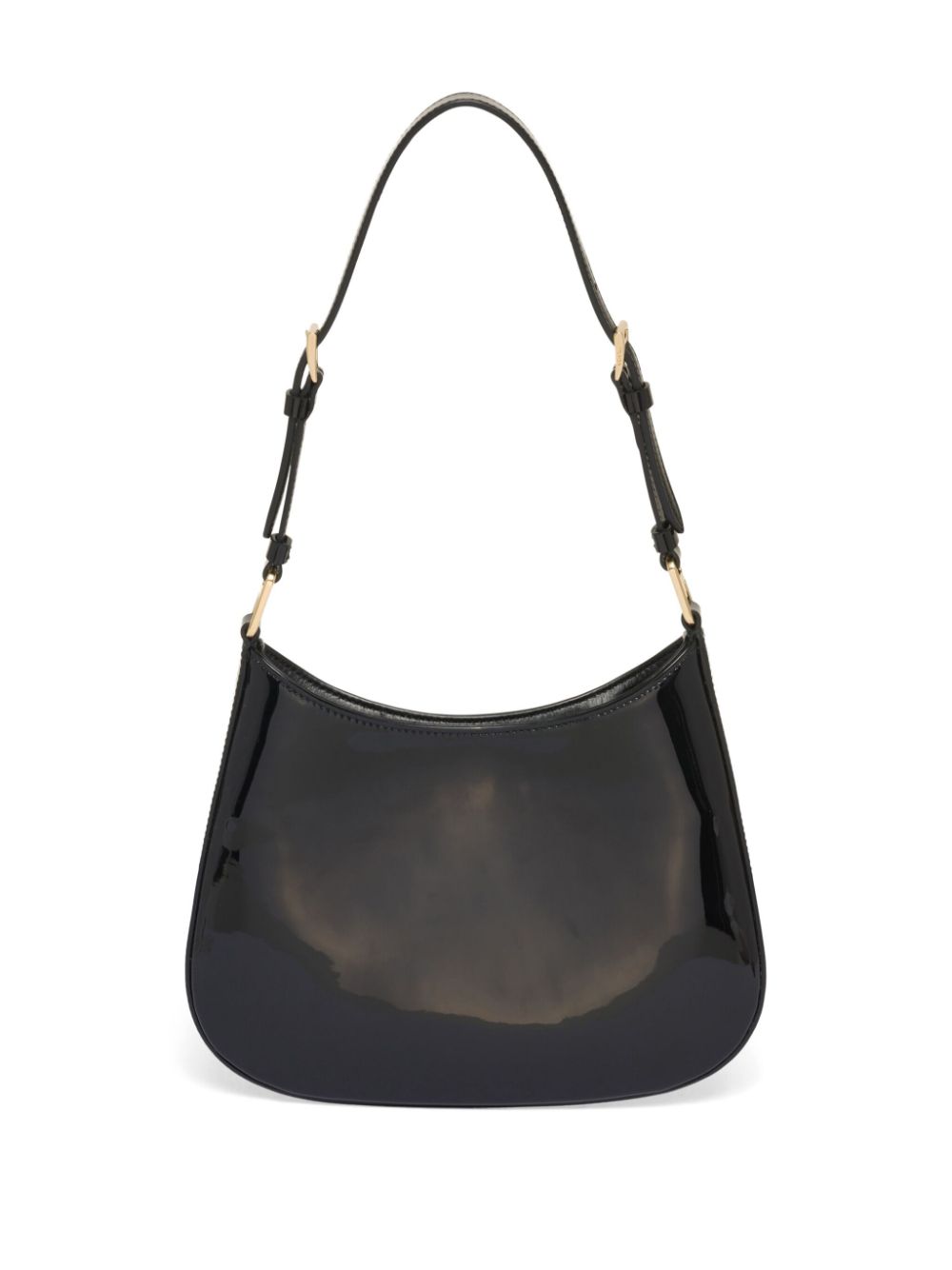 Cleo patent-leather shoulder bag-2