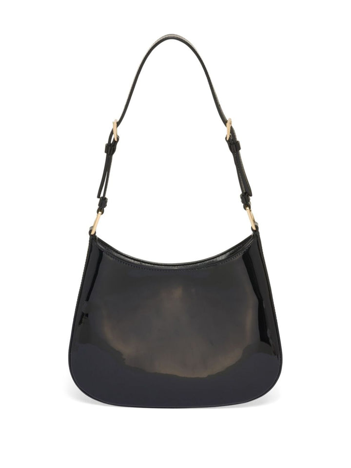 Cleo patent-leather shoulder bag-2