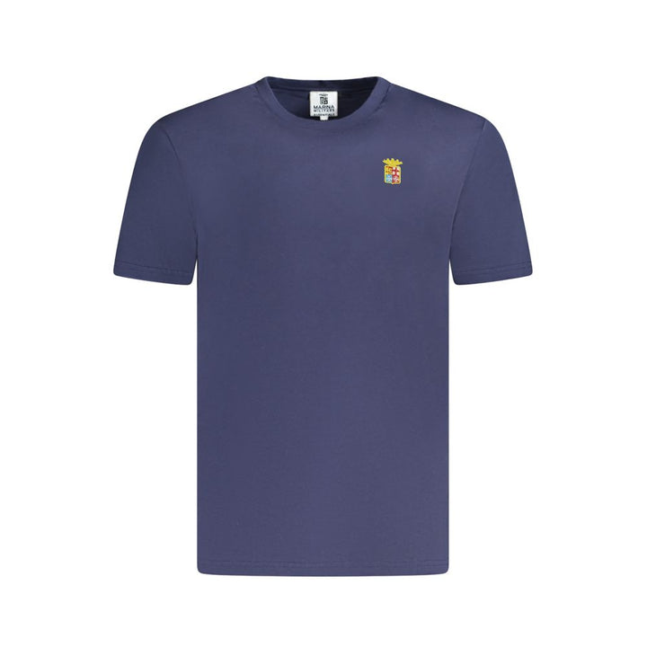 Blue Cotton T-Shirt