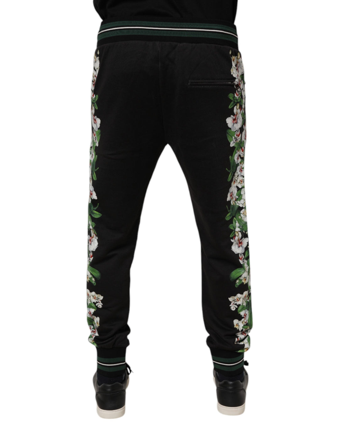 Black Floral King Men Jogger Sweatpants Pants