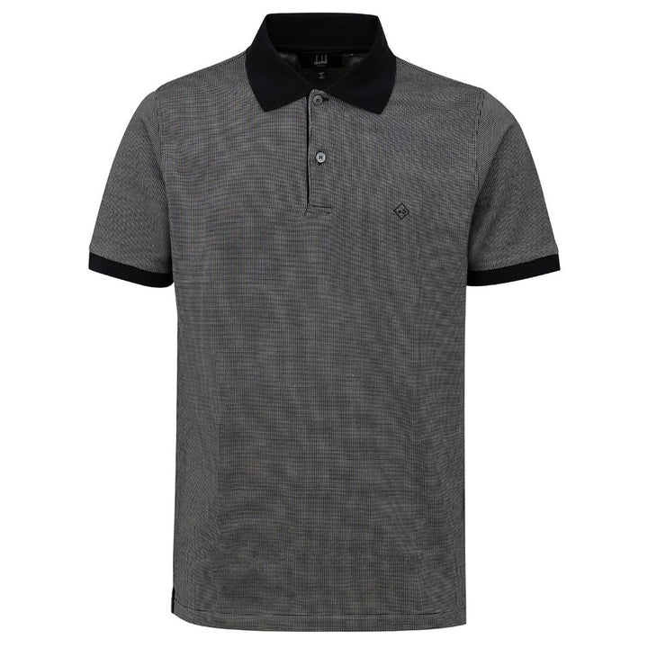Black Cotton Polo Shirt