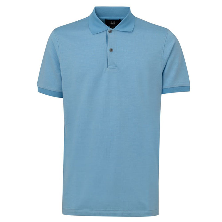 Light Blue Cotton Polo Shirt