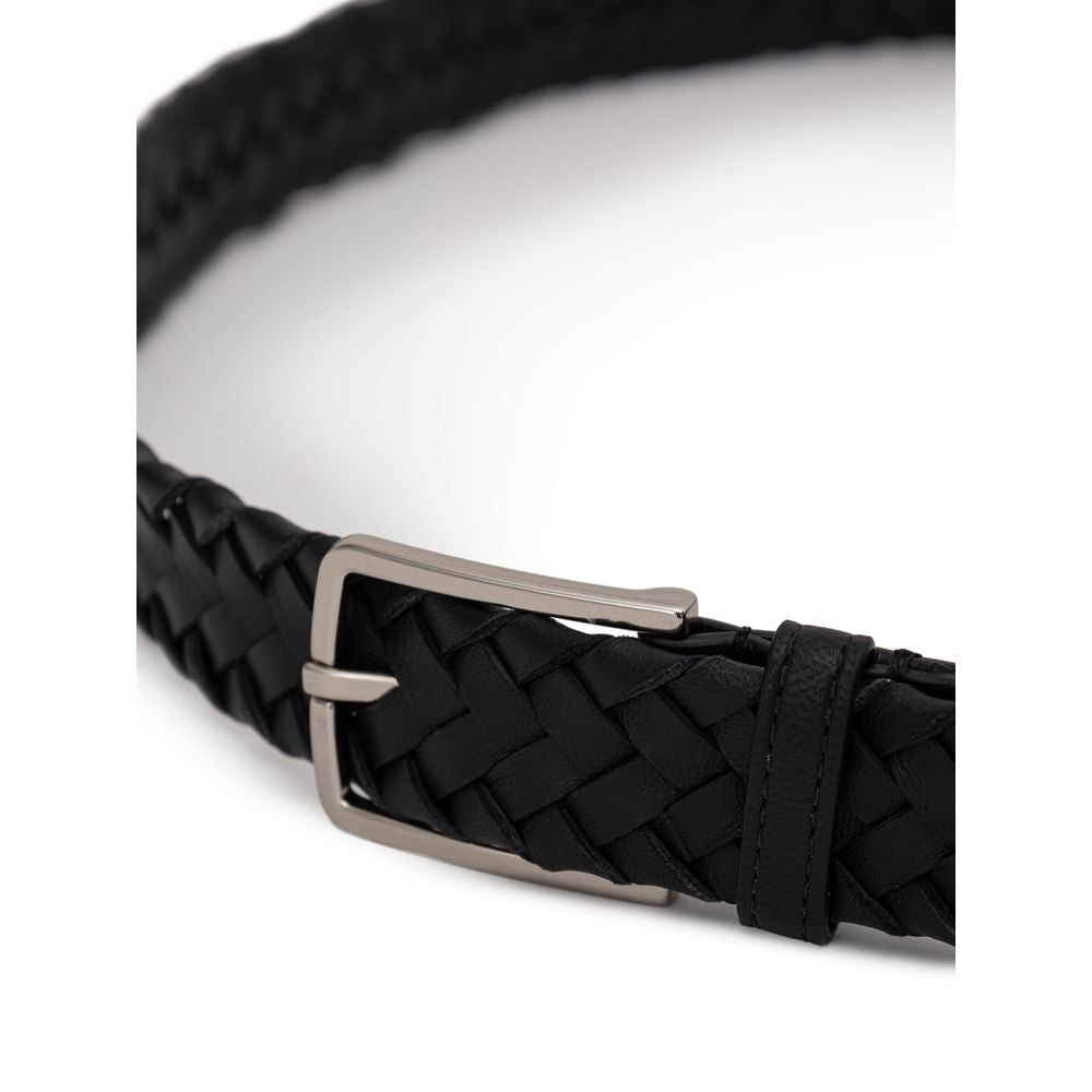 Black Leather Belt