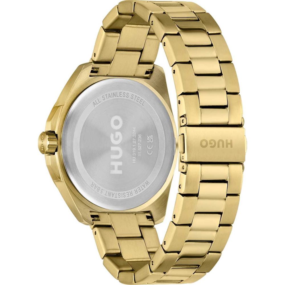 Gold Stainless Steel Stainless Steel Watch