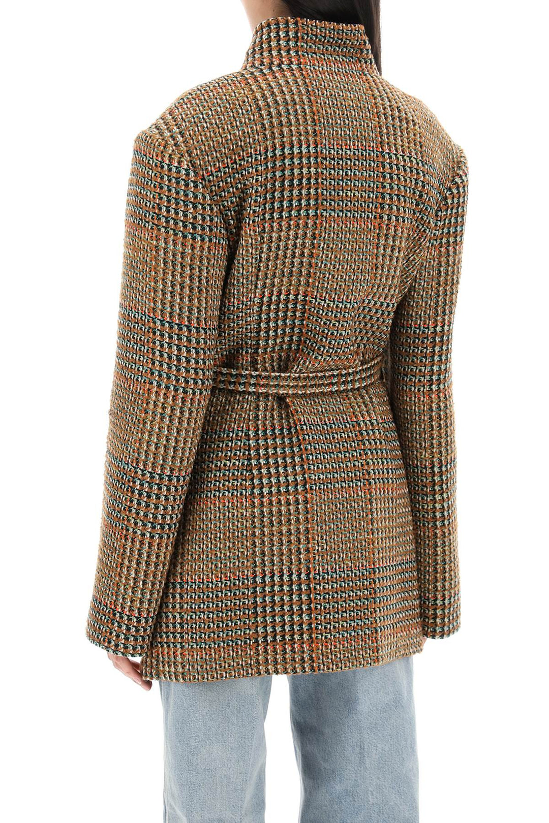 wool blend tweed coat-2