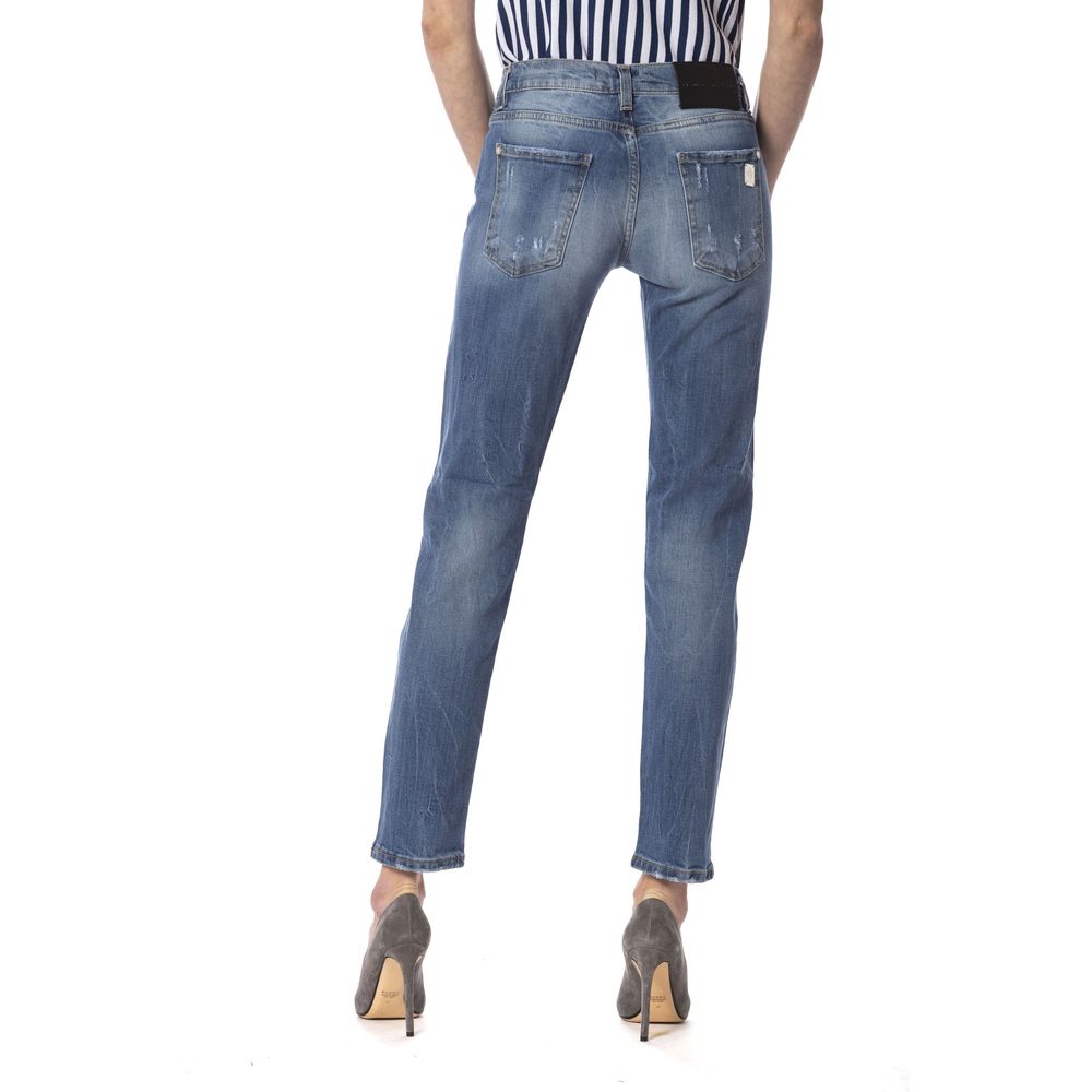 Blue Other Fibres Jeans & Pant