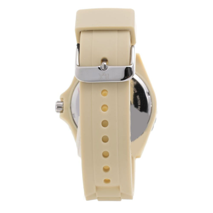 Cream Rubber Watch