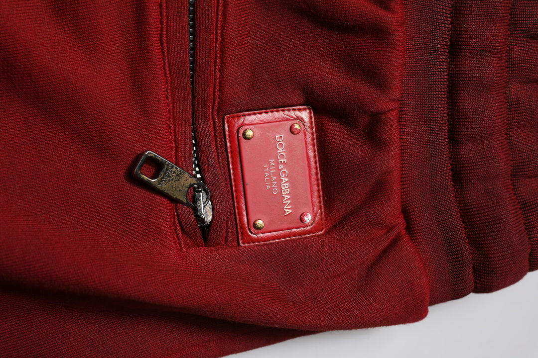 Maroon Rip Style Bermuda Sweatshorts Shorts