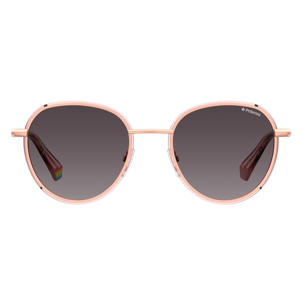 Rose Gold Metal Sunglasses
