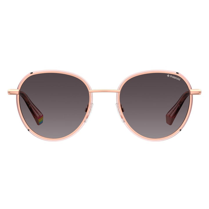 Rose Gold Metal Sunglasses