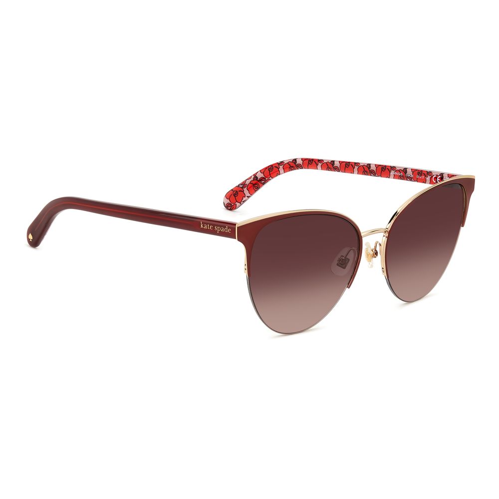 Red Metal Sunglasses