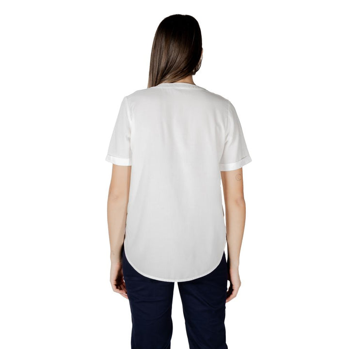 Street One White Viscose Blouse