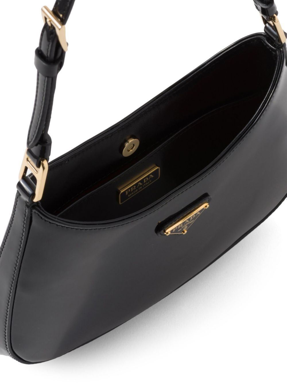 Cleo patent-leather shoulder bag-6