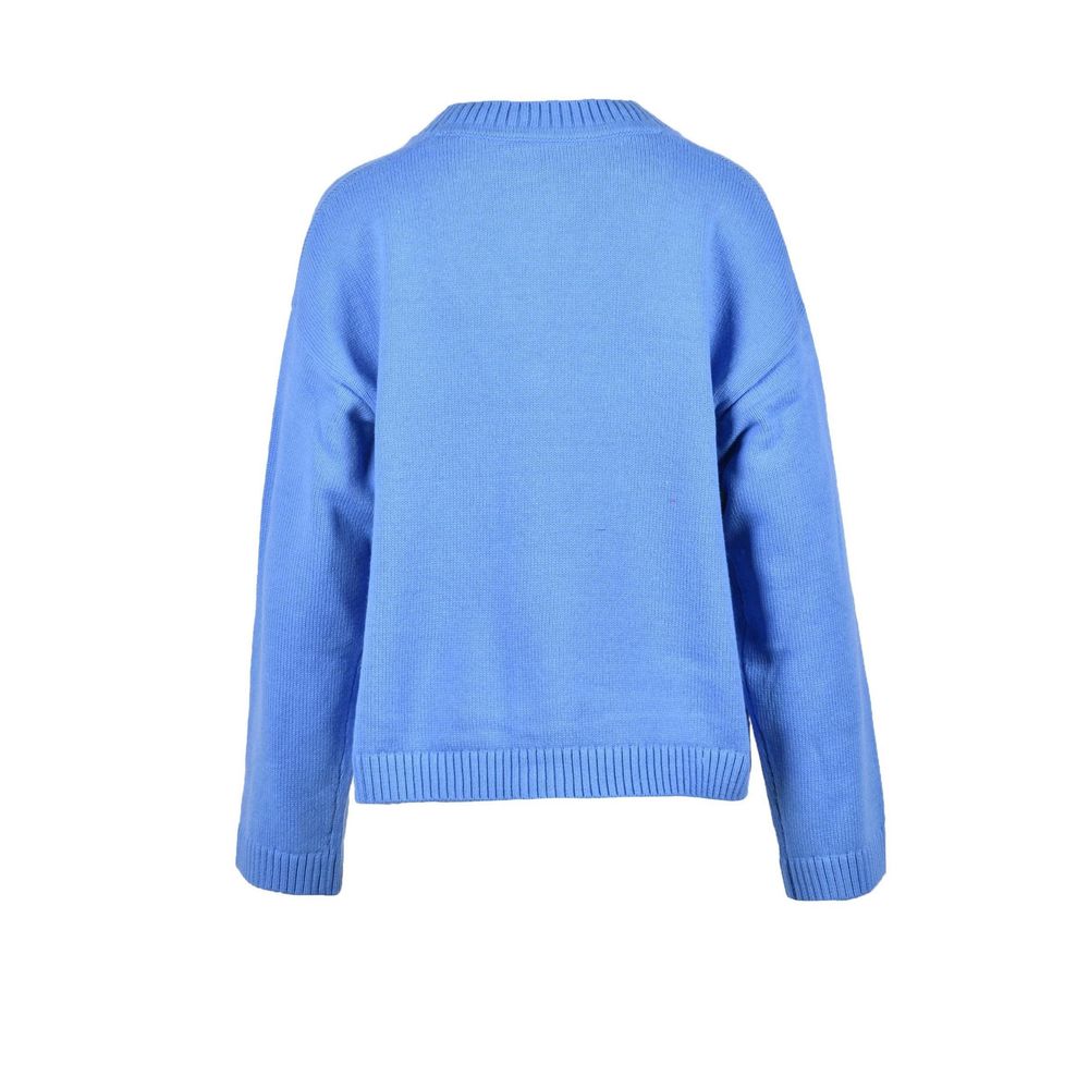 Blue Cotton Cardigan