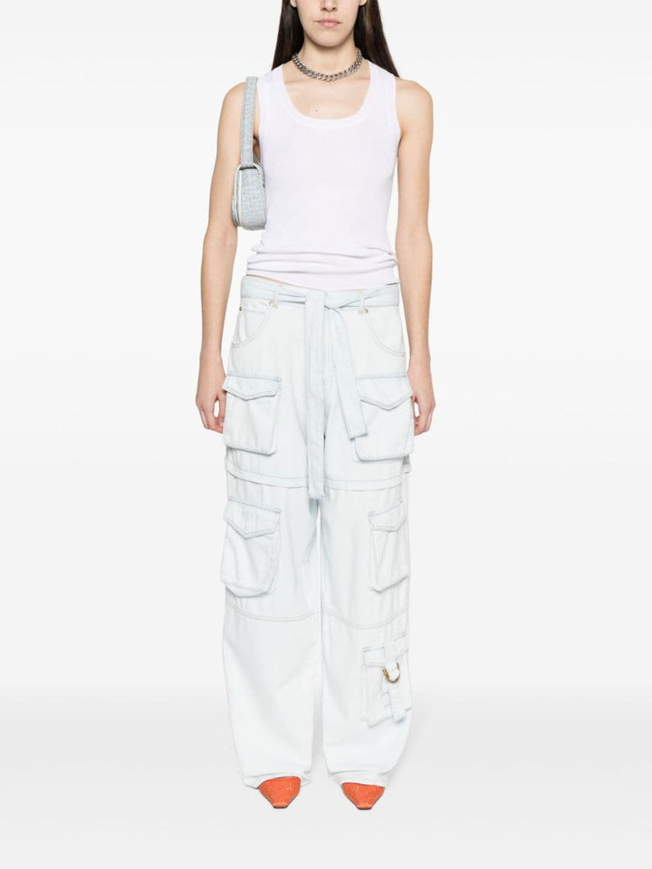 ribbed-knit tank top-5