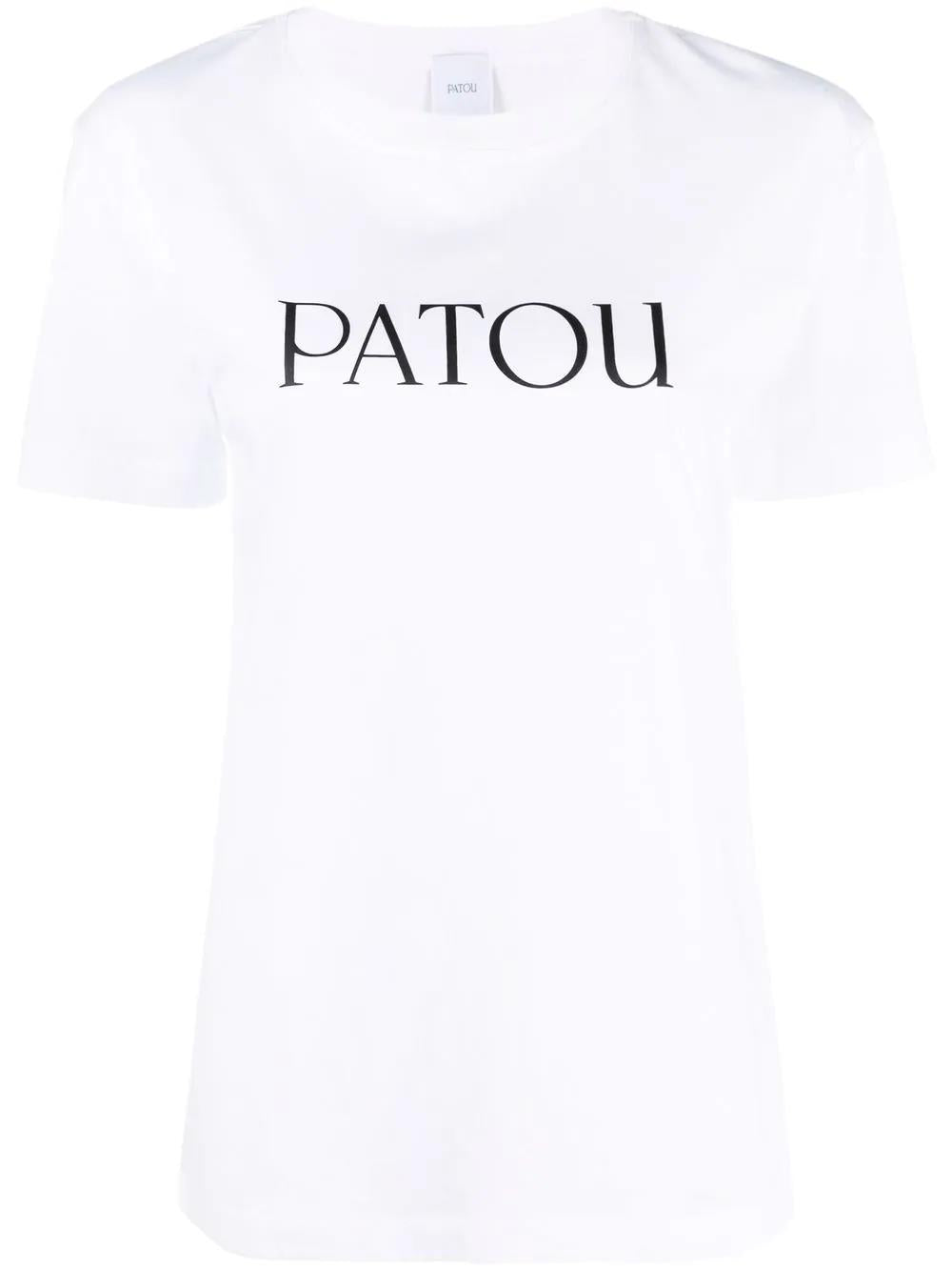 PATOU logo-print organic cotton T-shirt-2