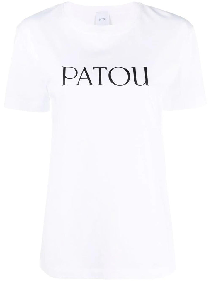 PATOU logo-print organic cotton T-shirt-2