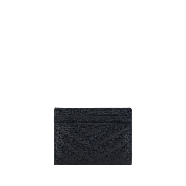Black Leather Card Holder