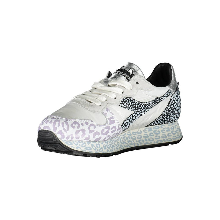Diadora White Leather Women Sneaker
