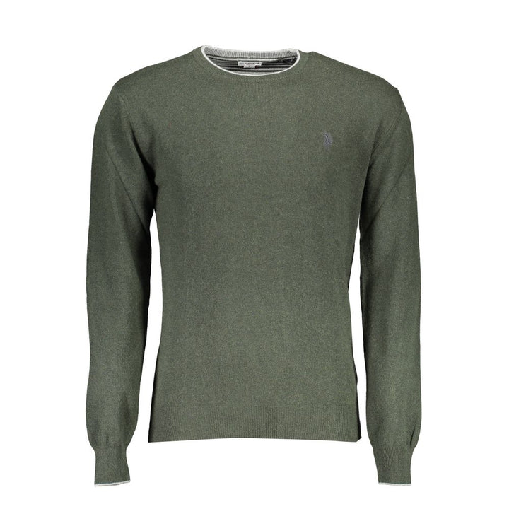 U.S. POLO ASSN. Green Wool Men's Sweater