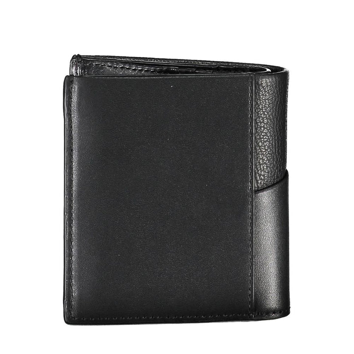 Black Recycled Polyester Men Wallet