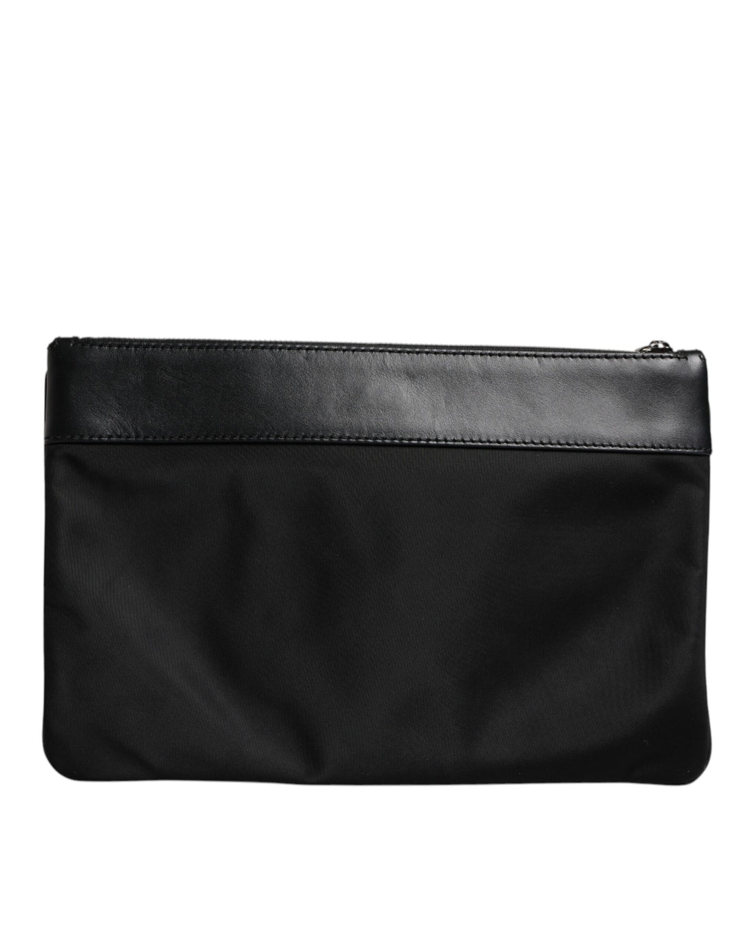 Multicolor Leopard Jacquard Print Logo Plaque Pouch Bag