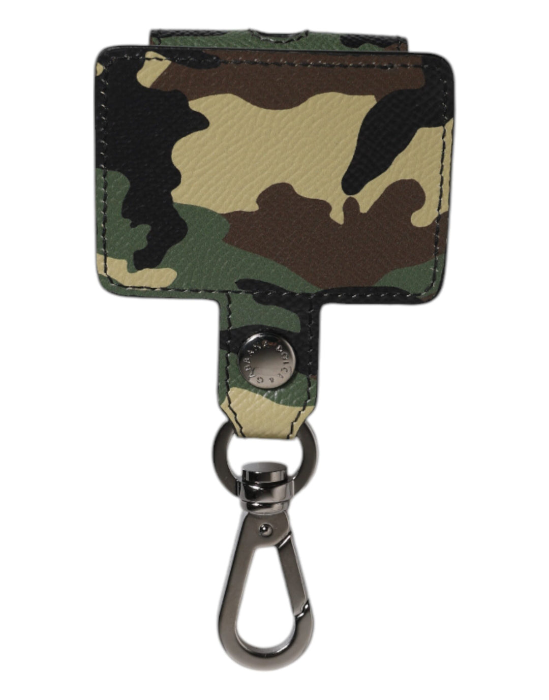 Multicolor Camouflage Leather Airpods Case