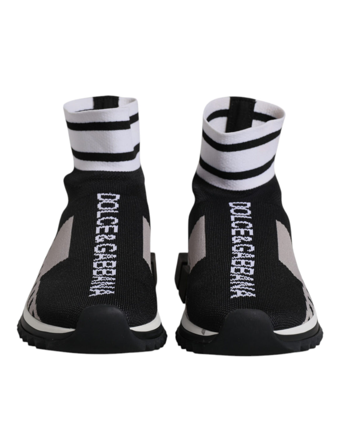 Black Gray Sorrento Socks Men Sneakers Shoes