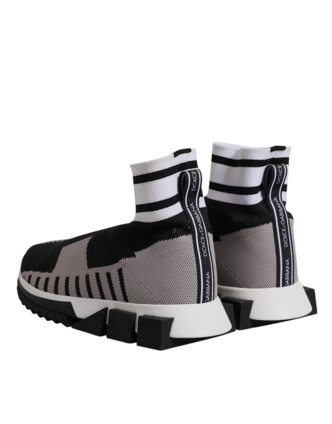 Black Gray Sorrento Socks Men Sneakers Shoes