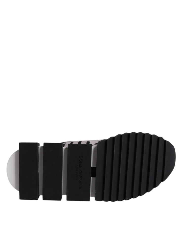 Black Gray Sorrento Socks Men Sneakers Shoes