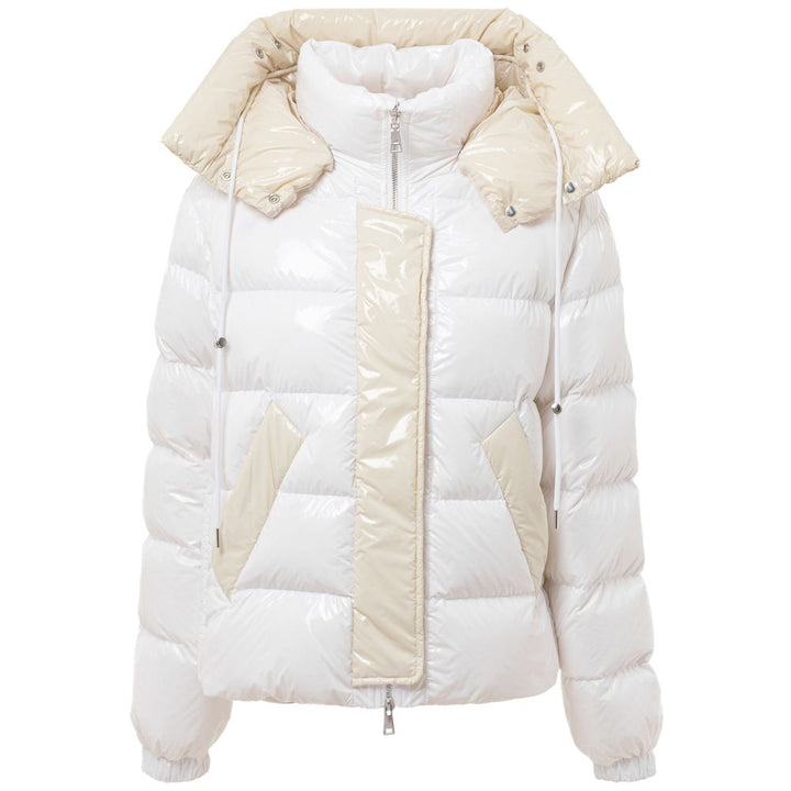Add White Polyamide Coat