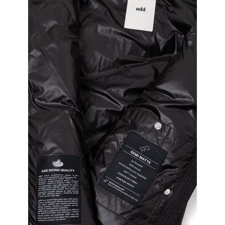 Add Black Polyamide Coat