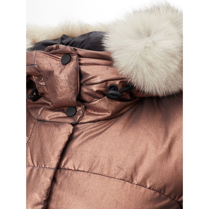 Peuterey Pink Polyester Full-Length Jacket