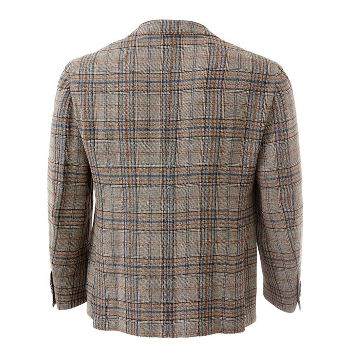 Lardini Multicolor Linen Blazer