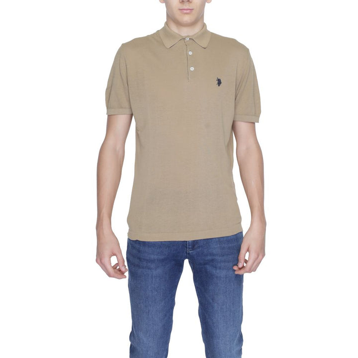 Beige Cotton T-Shirt