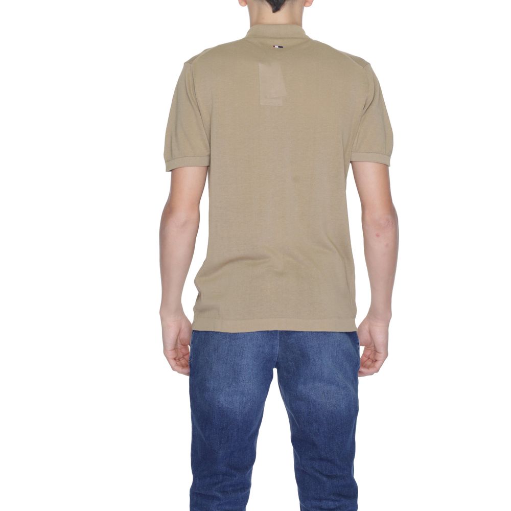 Beige Cotton T-Shirt