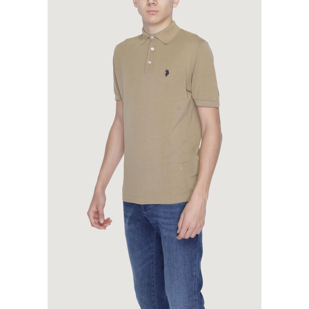 Beige Cotton T-Shirt