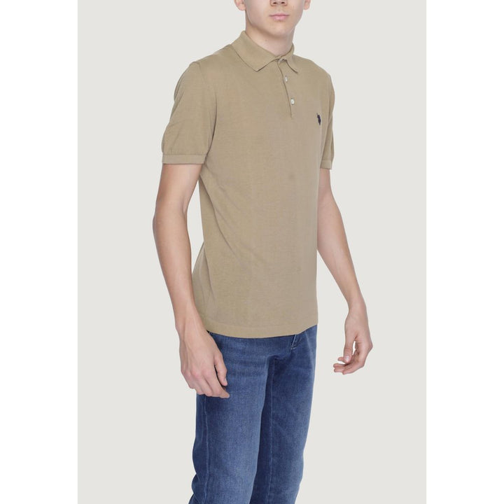 Beige Cotton T-Shirt