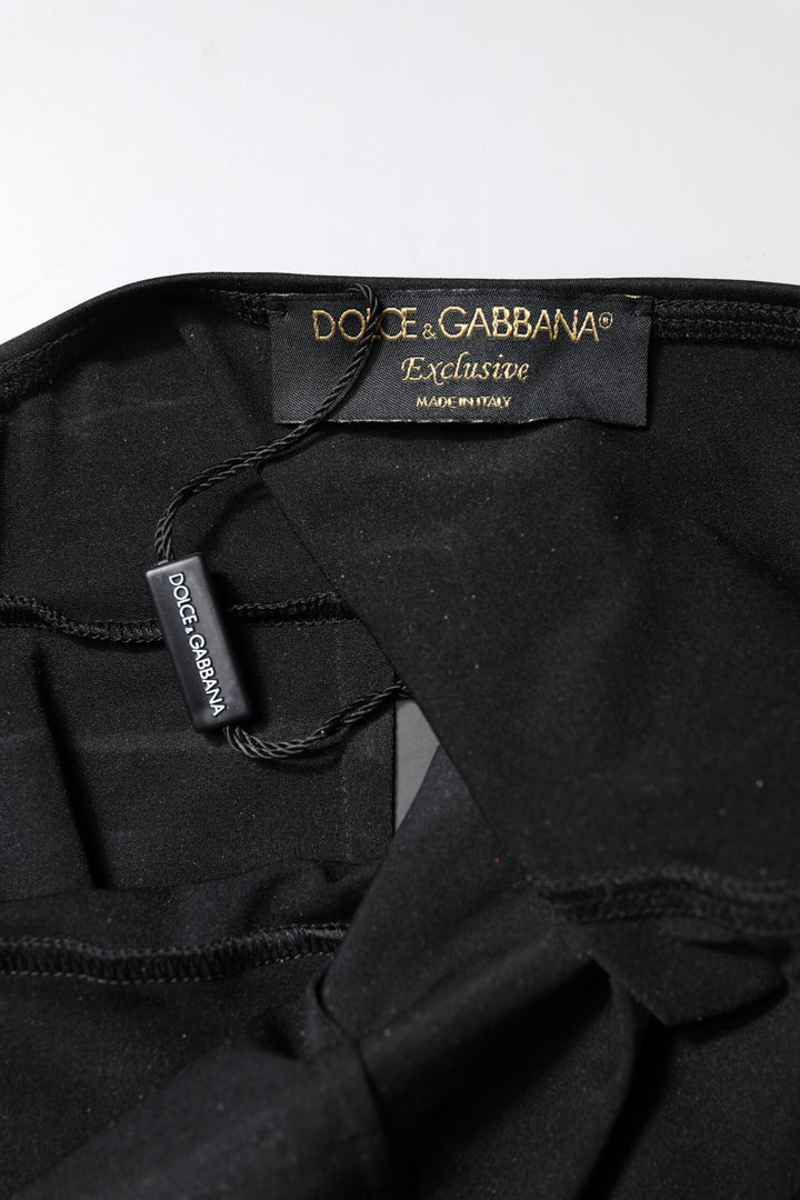 Black Sleeveless Bodycon Women Jumpsuit Dress